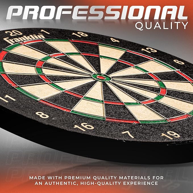 Franklin Sports Professional Dartboard - 18" Regulation Size-StrideForce Fitness