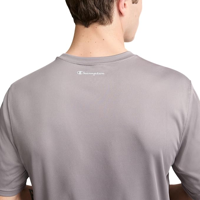 Champion Men's T-shirt, Sport Tee, Moisture Wicking, Anti Odor, Athletic T-shirt for Men (Reg. Or Big & Tall)-StrideForce Fitness