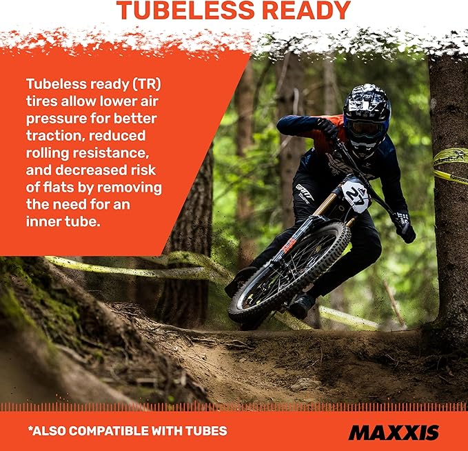 MAXXIS High Roller II Mountain Bike Tire - 26" 27.5" & 29" - Bundle with Cycle Crew Tire Lever-StrideForce Fitness