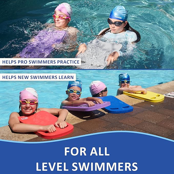 Aquapella Swimming Kickboard - One Size Fits All - A Great Training Aid for Children and Adults-StrideForce Fitness
