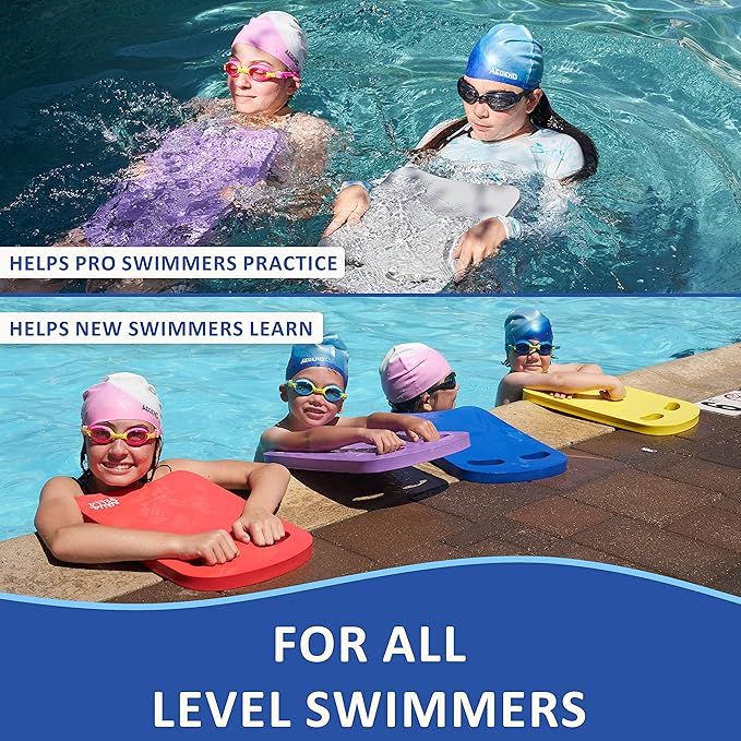 Aquapella Swimming Kickboard - One Size Fits All - A Great Training Aid for Children and Adults-StrideForce Fitness
