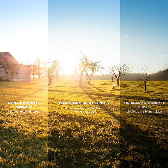 BEACOOL Polarized Sports Sunglasses for Men Women Youth Baseball Fishing Cycling Running Golf Motorcycle Tac Glasses UV400-StrideForce Fitness