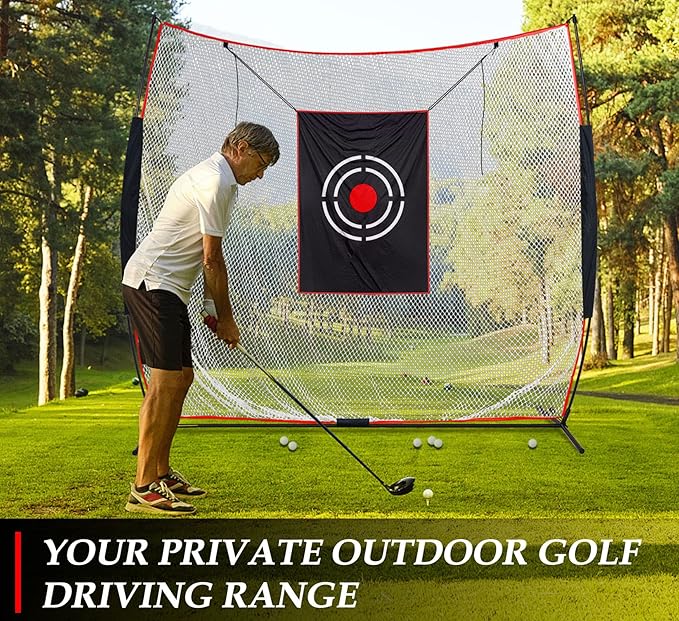 Golf Practice Hitting Nets for Backyard Driving Indoor Use Heavy Duty Practice Golf Driving Pitching Nets for Backyard-StrideForce Fitness