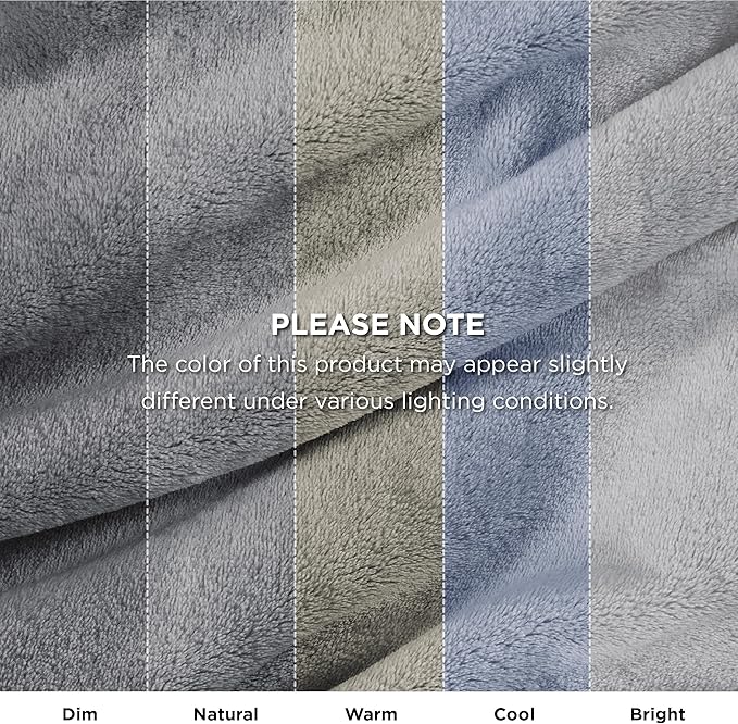 Bedsure Fleece Throw Blanket for Couch Grey - Lightweight Plush Fuzzy Cozy Soft Blankets and Throws for Sofa, 50x60 inches-StrideForce Fitness