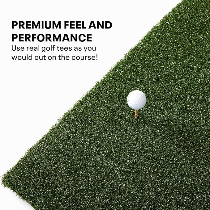 SkyTrak Golf Hitting Mat - 5' x 5' | Premium Feel, Realistic Turf, and Ultimate Stability-StrideForce Fitness
