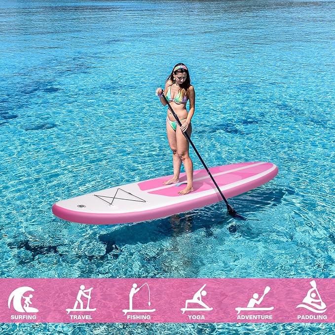 Tuxedo Sailor Kids Inflatable Paddle Board Lightweight and Safe Fishing Stand Up Paddle Board for Adults with Accessories-StrideForce Fitness