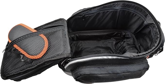 Ibera Bike Bag Mini Commuter 9.5L - Clip-On Bike Rack Bag with Shoulder Strap - Hard Base Reflective Trim Taillight Compatible - Bicycle bag for Folding & Small Bikes, PAKRAK ONLY FOR IBERA MINI RACKS-StrideForce Fitness