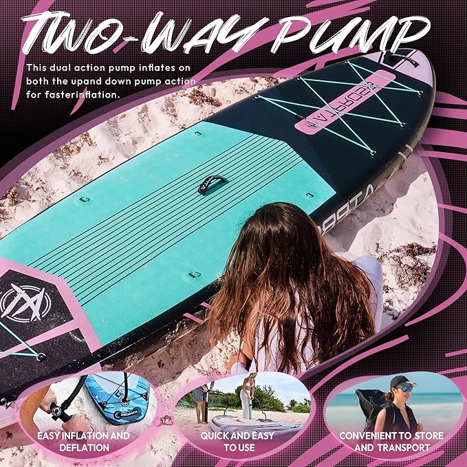 11'6"x35" Inflatable Paddle Board, 450lbs Extra Wide Stand Up Paddleboard for Adults with Premium SUP Accessories Kit & Backpack, Blow Up Kayak Non-Slip Stable Deck Boat for Yoga Fishing Surf-StrideForce Fitness
