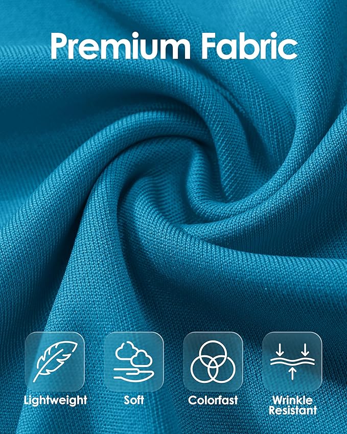 Boladeci Men's Swim Shirt Short Sleeve UPF 50+ Sun Protection SPF UV Moisture Wicking Lightweight Quick Dry Rash Guard-StrideForce Fitness