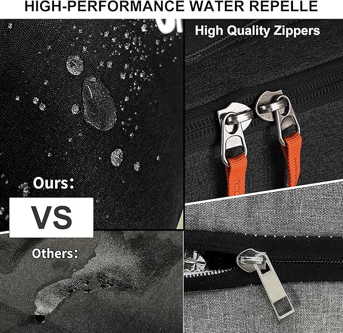 Unigear Snowboard Ski Bag for Air Travel, Reinforced Double Padded Snowboard Bag with EPE Dense, Water-Resistant and Durable up to 175cm Ski Snowboard Travel Bags for Flying-StrideForce Fitness