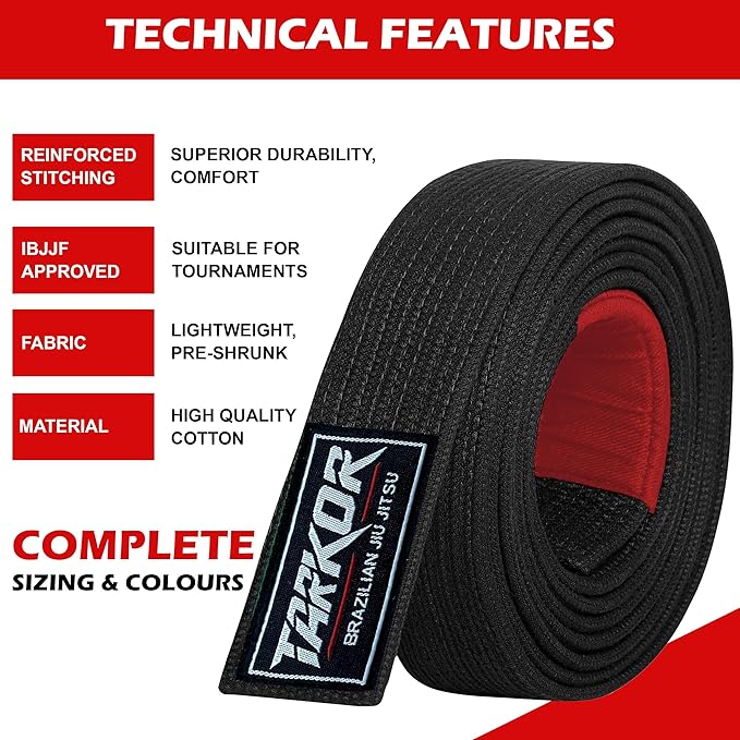 Pearl Weave Series BJJ Belt for Men & Women | Brazilian Jiu Jitsu Belt with Pearl Colors-StrideForce Fitness