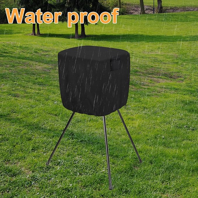 Pitching Machines Cover, Heavy Duty 600D Durable Waterproof Dustproof Cover, Universal Fit for Most Softball/Baseball Machines, All-Weather Indoor/Outdoor Protection( 23.6 X 23.6 X 31.5",Covers Only)-StrideForce Fitness