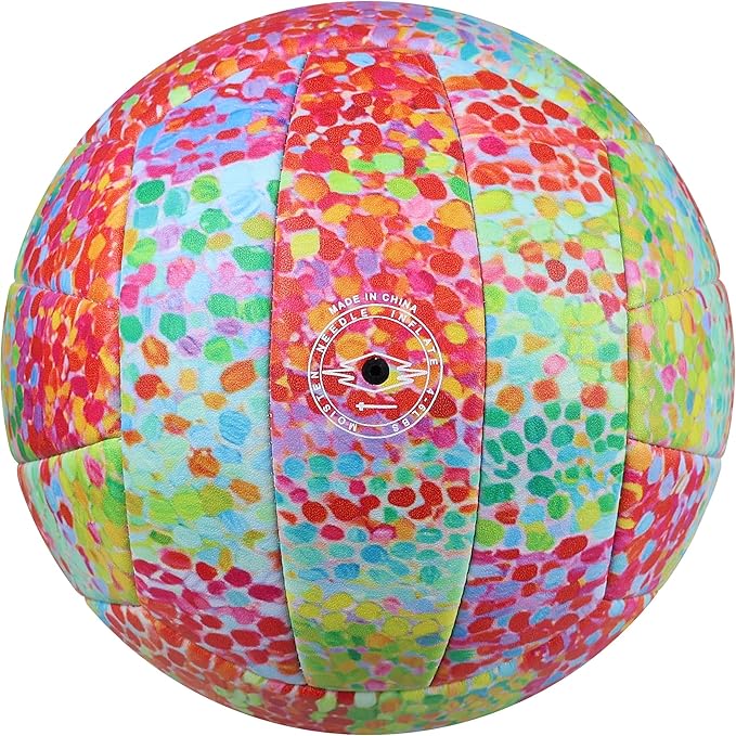 Volleyball Size 5 - Premium PU Leather, Ultra-Durable Soft to The Touch for Youth, Adults, Ideal for Indoor, Outdoor, Beach Sports Training-StrideForce Fitness