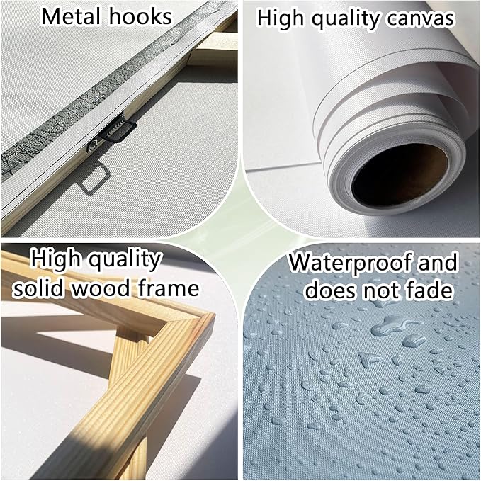 Black White and Gold Wall Art, Modern Paintings Abstract Graffiti Canvas Prints Artwork Black Grey Wall Pictures for Living Room Bedroom Bathroom Home Office Decor 20x40 In-StrideForce Fitness