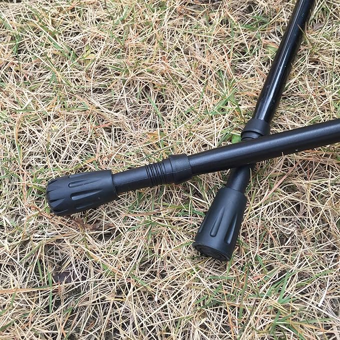 Trekking Pole Accessories Extra Thick and Wear Resisting Rubber Tips Snow Support Mud Support for Hiking Poles for All Common Trekking Poles, Hiking Sticks, Nordic Walking Poles with a Inner Diameter of 11mm/0.43"-StrideForce Fitness