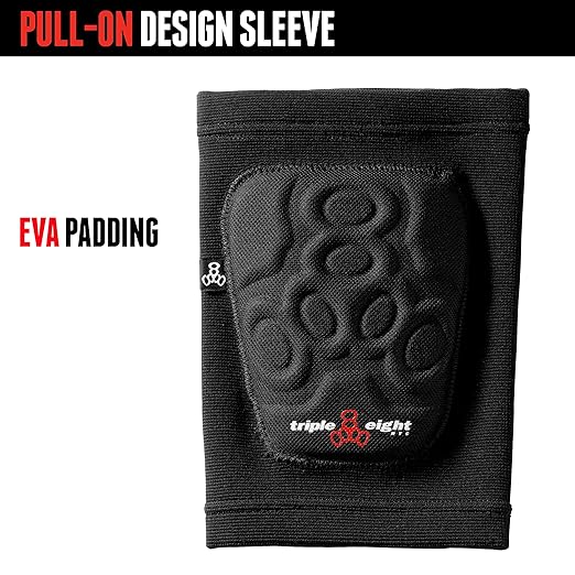 Triple Eight Covert Knee Pads – Ideal for Roller Skating, Biking, BMX, and Skateboarding-StrideForce Fitness