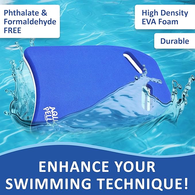 Aquapella Swimming Kickboard - One Size Fits All - A Great Training Aid for Children and Adults-StrideForce Fitness