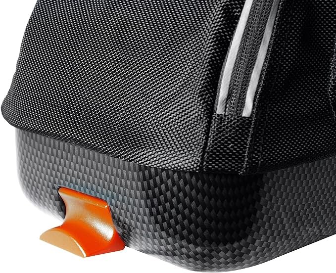 Ibera Bike Bag Commuter 17L - Clip-On Bike Rack Bag with Shoulder Strap - Hard Base, Reflective Trim & Taillight Compatible - Bicycle Bag for Daily Use & Commute - PAKRAK ONLY FOR IBERA RACKS-StrideForce Fitness