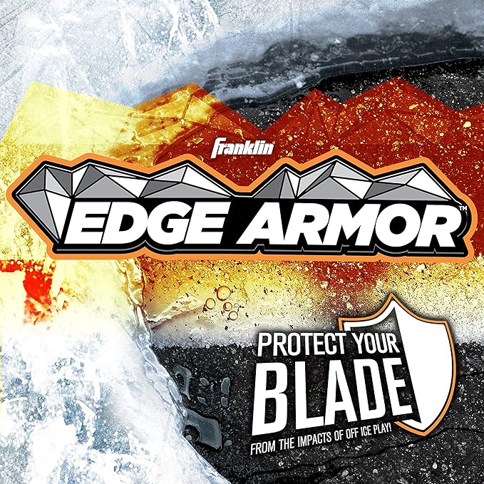 Franklin Sports Blade Protector - Hockey Stick Protection for Off Ice Practice and Training - Fits Most Stick Sizes - Edge Armor,Black-StrideForce Fitness