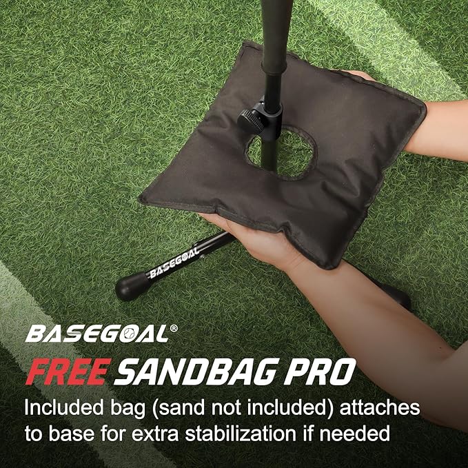 Baseball Tee for Kids,Youth Stand Set,Teeball Set,Youth Baseball,Softball Batting Tee Set,Easy Adjustable Height-StrideForce Fitness