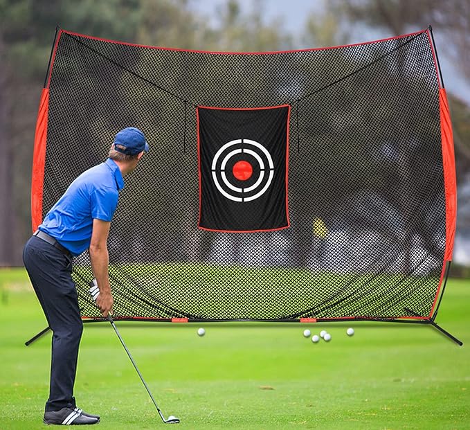Golf Practice Hitting Nets for Backyard Driving Indoor Use Heavy Duty Practice Golf Driving Pitching Nets for Backyard-StrideForce Fitness