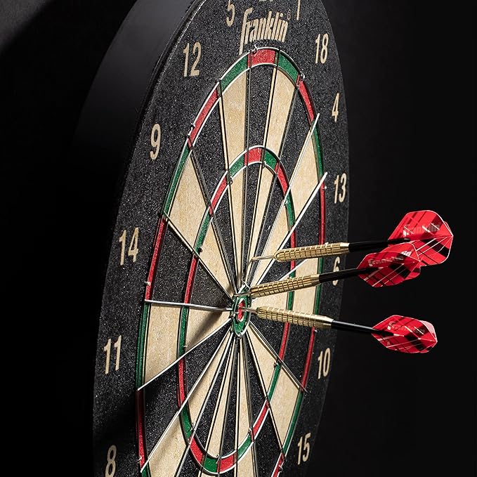Franklin Sports Professional Dartboard - 18" Regulation Size-StrideForce Fitness