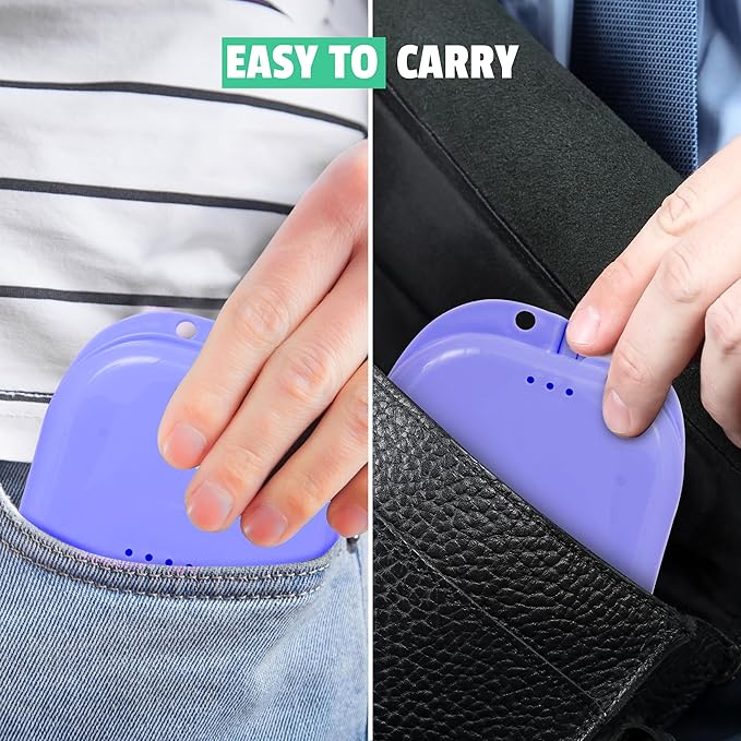 Orthodontic 32 Pcs Retainer Cases Bulk - Mouth Guard Case Holder with Vent Holes - Cute Partial Denture case with Tight Snap Lock-Durable Retainer Container case for Travel, Household & Office