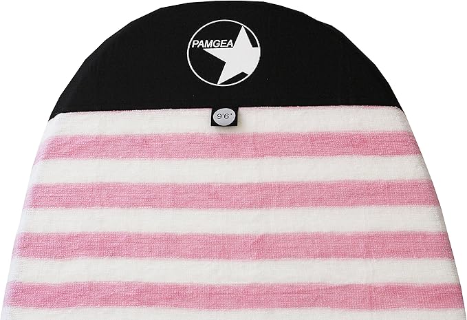 Surf Squared Surfboard Sock Cover and Paddleboard Cover - Lightweight Stretch Protective Surfboard Bag - Surfing Accessories - Shortboard, Longboard, Hybrid, Wakesurf, Standup Paddleboard SUP-StrideForce Fitness