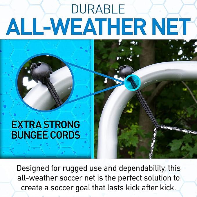 Franklin Sports Soccer Rebounder - Tournament Steel Rebounding Net - Perfect for Backyard Practice and Training - 12' x 6' & 6' x 4'-StrideForce Fitness