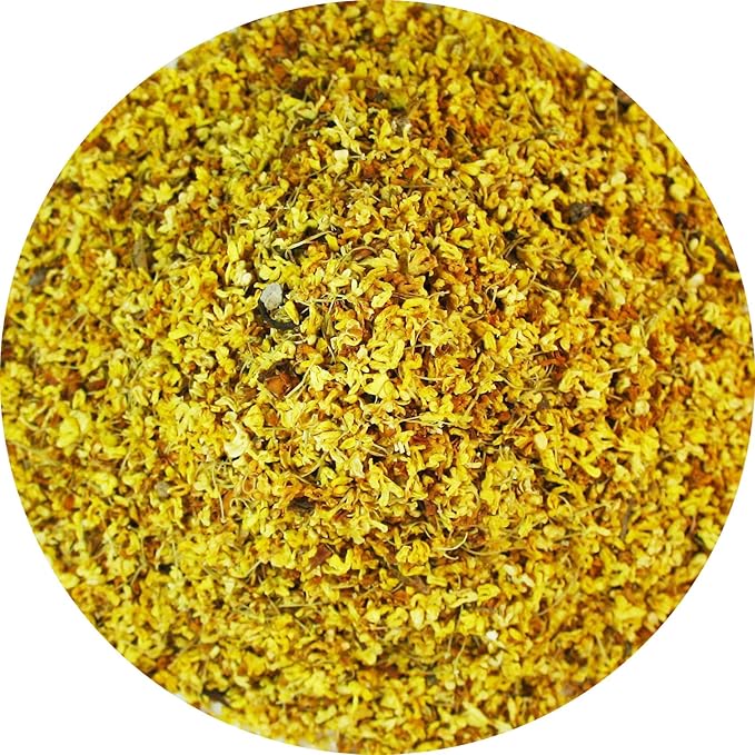 Green Hill Tea Osmanthus Flower Dried – Premium– Fragrant Osmanthus Dried Flowers -Loose Leaf Osmanthus Tea – 100% Pure, Natural, Non-GMO – Great for Brewing, Baking & Infusions 4 OZ-StrideForce Fitness