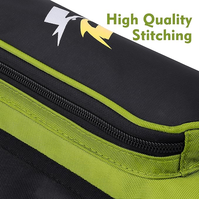 SUNYA Archery Hip Quiver for Arrows. Includes 3 Tubes Arrow Holder, Accessories Pockets and Waist Belt. Fit for Compound and Recurve Bow Practice.-StrideForce Fitness