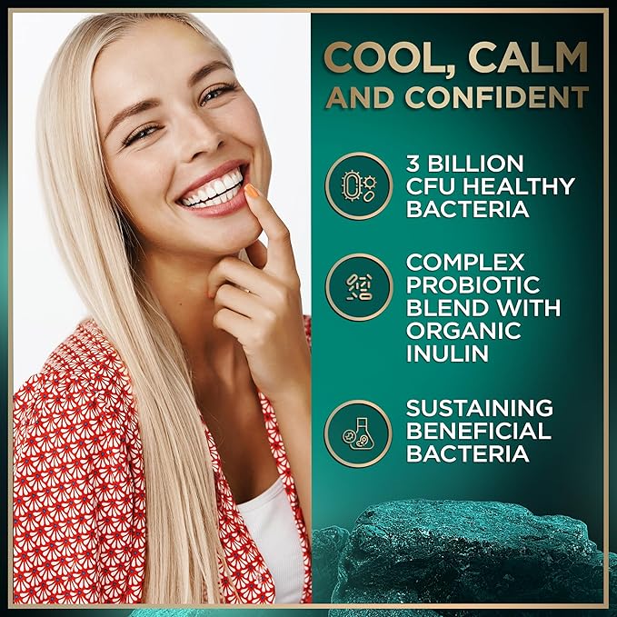 Oral Probiotics for Mouth Bad Breath - Dental Probiotics for Teeth and Gums - 3 Billion CFU Advanced Bad Breath Treatment for Mouth Health - 90 Prebiotic and Probiotic Lactobacillus Salivarius Tablets