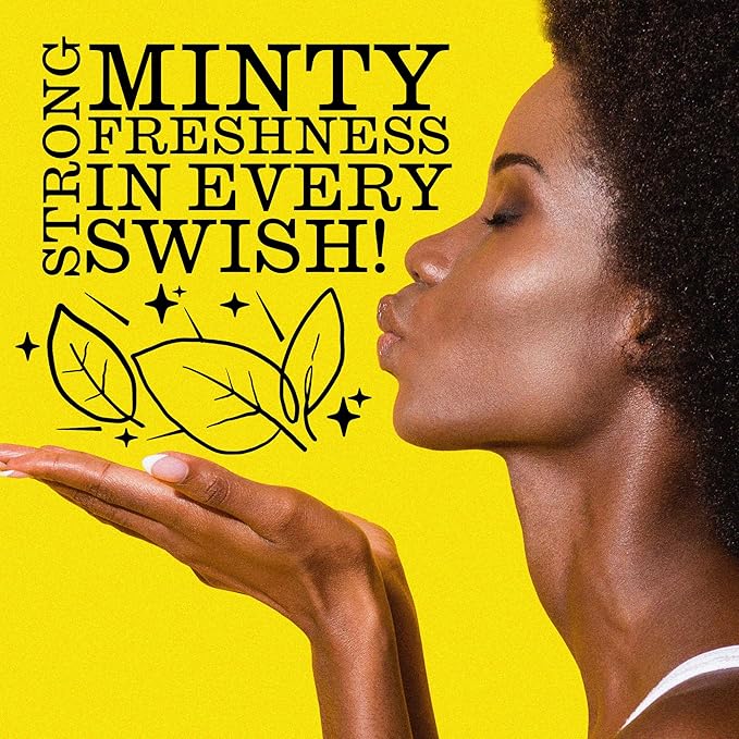 Twice Twice Oral Wellness Immunity Rinse - pH Balanced Mouthwash for Fresh Breath & Daily Oral Care, Alcohol-Free, Ultra Concentrated, Strong Mint Flavor, 3.4oz, 70 uses