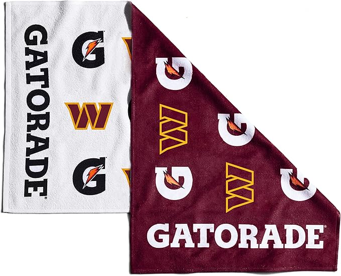 Gatorade Washington Commanders Towel-StrideForce Fitness