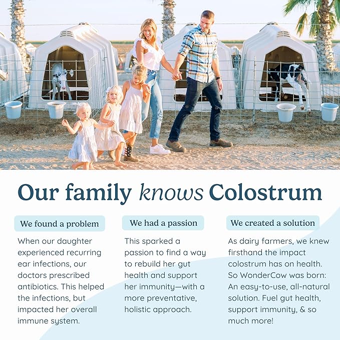 Colostrum Capsules Supplement for Gut Health, Immune Support, Muscle Recovery & Wellness | Natural IgG Pure Whole Bovine Colostrum Superfood, Unflavored, 30 Servings-StrideForce Fitness