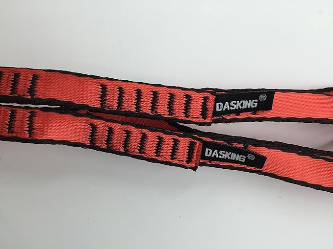 DASKING Aerial Silks Starter Kit - Durable 11Yards of Aerial Yoga Hammock with Hardware, Aerial Swing for Acrobatic Flying Yoga & All Levels (Aerial Rigging Point Up to 14ft)-StrideForce Fitness