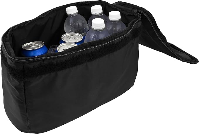 Ibera Bike Bag Insulated Cooler 16L - Clip-On Bike Rack Bag with Hard Base & Shoulder Straps - Fresh-Keeping & Reusable Grocery Bag - Bike Accessories for Adult Bikes - PAKRAK ONLY RACKS-StrideForce Fitness