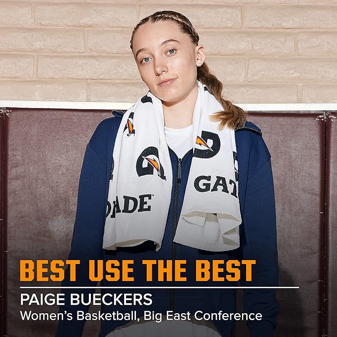 Gatorade Sideline Towel, White, 39 x 21"-StrideForce Fitness