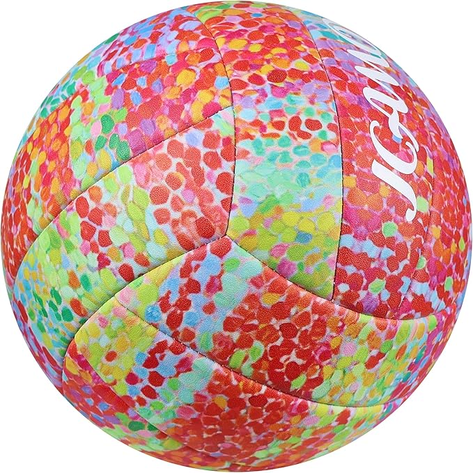 Volleyball Size 5 - Premium PU Leather, Ultra-Durable Soft to The Touch for Youth, Adults, Ideal for Indoor, Outdoor, Beach Sports Training-StrideForce Fitness