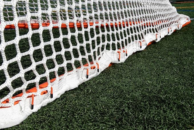 Velocity - Lacrosse Goal - Portable Steel Frame with Black Net, Perfect for Youth and Adult Training, Backyard Design-StrideForce Fitness