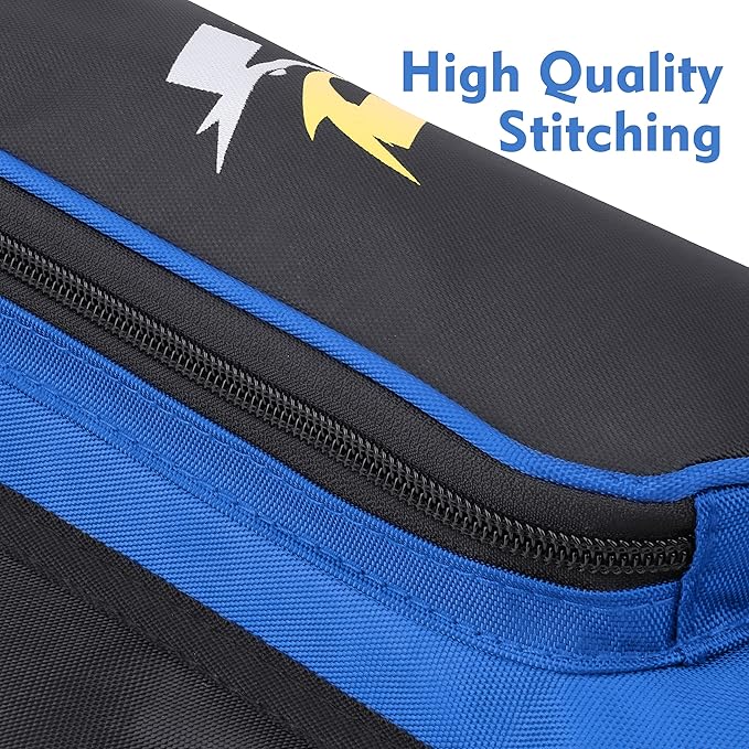 SUNYA Archery Hip Quiver for Arrows. Includes 3 Tubes Arrow Holder, Accessories Pockets and Waist Belt. Fit for Compound and Recurve Bow Practice.-StrideForce Fitness