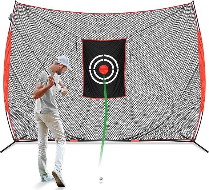 Golf Practice Hitting Nets for Backyard Driving Indoor Use Heavy Duty Practice Golf Driving Pitching Nets for Backyard-StrideForce Fitness