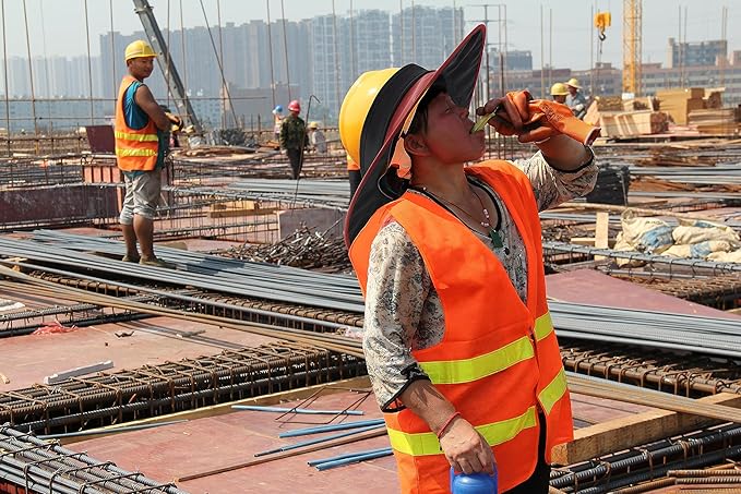 Climbing Helmet Sunshade Hat, Suit for The Climbing, Rescue Team, High-Altitude Worker-StrideForce Fitness