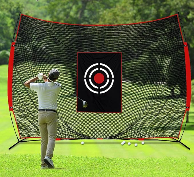 Golf Practice Hitting Nets for Backyard Driving Indoor Use Heavy Duty Practice Golf Driving Pitching Nets for Backyard-StrideForce Fitness