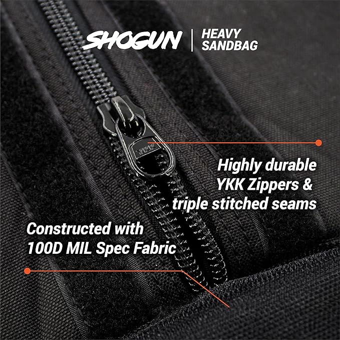 Shogun Sandbags for Working Out – Heavy Duty Workout Sandbag for Weight Training, Cross Training, Strongman, Fitness & Military Use – Adjustable Exercise Sand Bags for Full Body Training-StrideForce Fitness