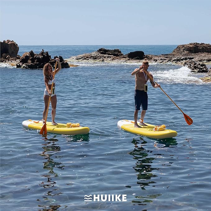 Inflatable Paddle Board for Adults with Accessories Included, Oar, Fins, Pump. Stand Up Paddleboard Great Stability and Resistance. 10’ x 33" x 5.9", Maximum Load 286 lb-StrideForce Fitness