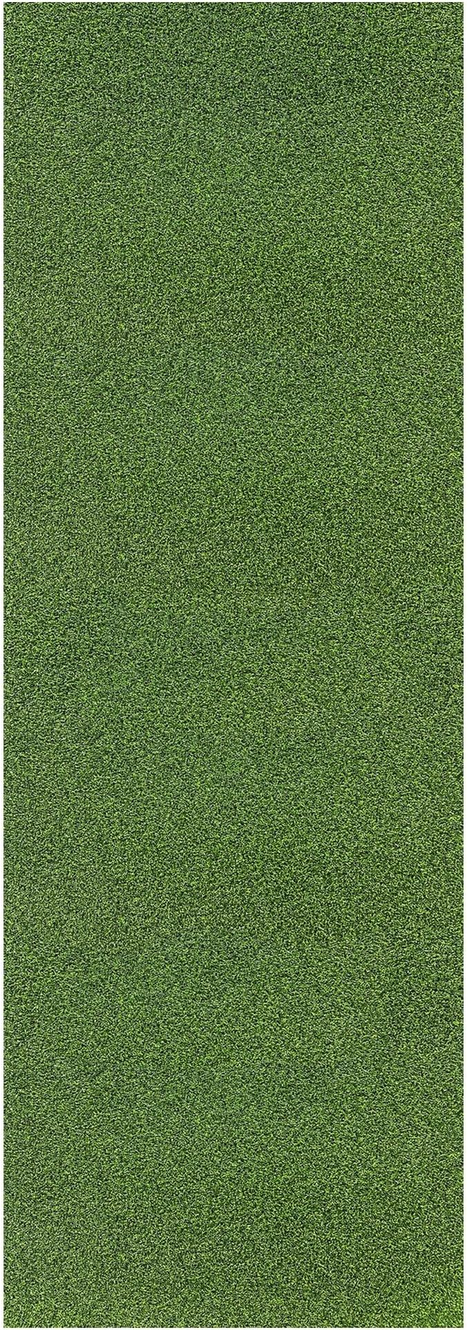 Ottomanson Artificial Turf Golf Hitting Mat 3' x 20' Indoor/Outdoor Waterproof Synthetic Fake Grass for Putting Practice Baseball Football Sports Gym Backyard, Custom Size 2' up to 30'-StrideForce Fitness