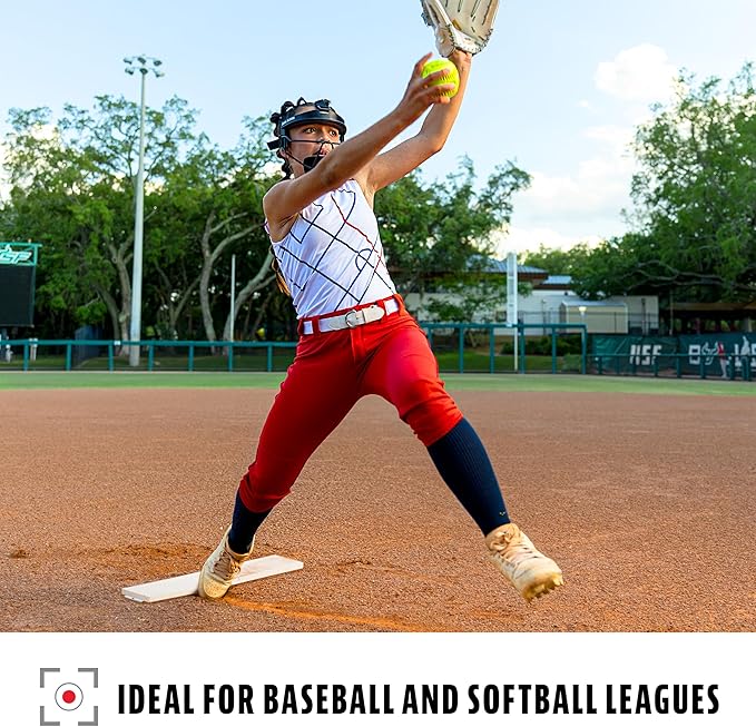 Franklin Sports Pitcher's Rubber - Softball + Baseball Pitching Rubber - Portable Mound - Indoor + Outdoor Pitchers Plate - 18" or 24"-StrideForce Fitness