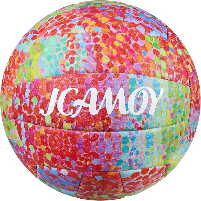 Volleyball Size 5 - Premium PU Leather, Ultra-Durable Soft to The Touch for Youth, Adults, Ideal for Indoor, Outdoor, Beach Sports Training-StrideForce Fitness