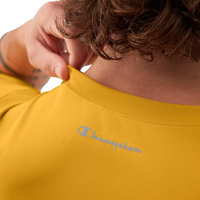 Champion Men's T-shirt, Sport Tee, Moisture Wicking, Anti Odor, Athletic T-shirt for Men (Reg. Or Big & Tall)-StrideForce Fitness